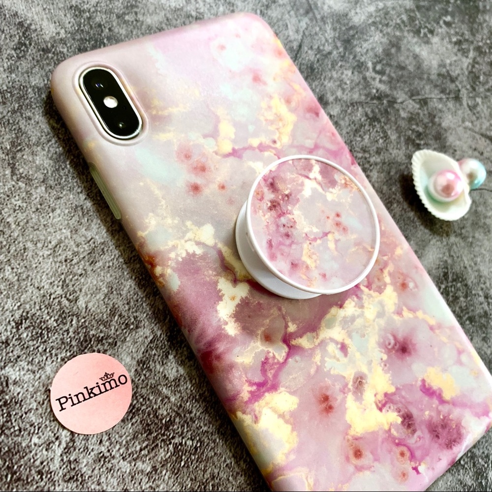 🌸New iPhone X/XS/XS Max 6.5” Marble Pattern Case